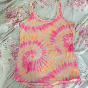 No Boundaries Vibrant Tie-Dye Tank Top